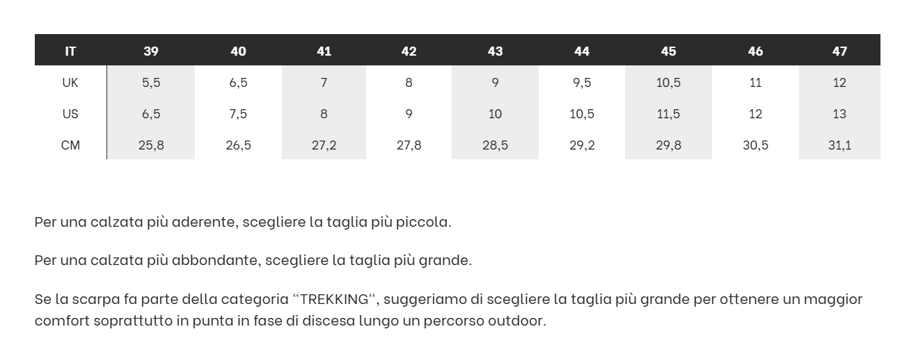 CMP - SCARPE TREKKING